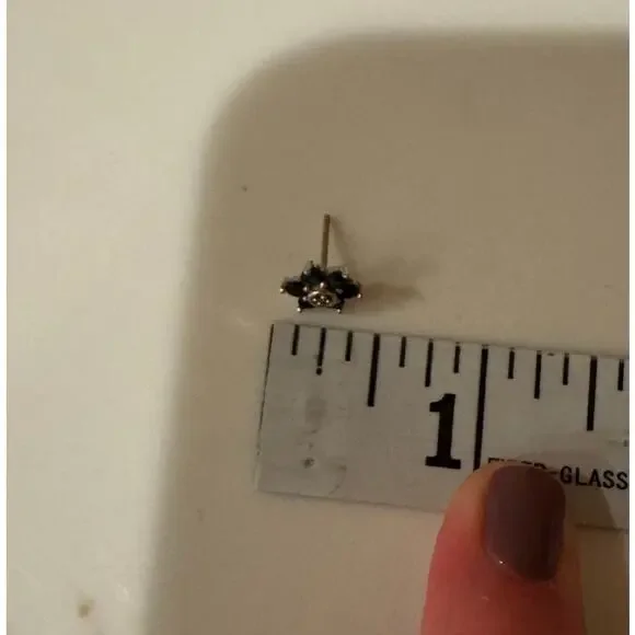 EFFY Sapphire Stud Earring - Picture 3 of 3